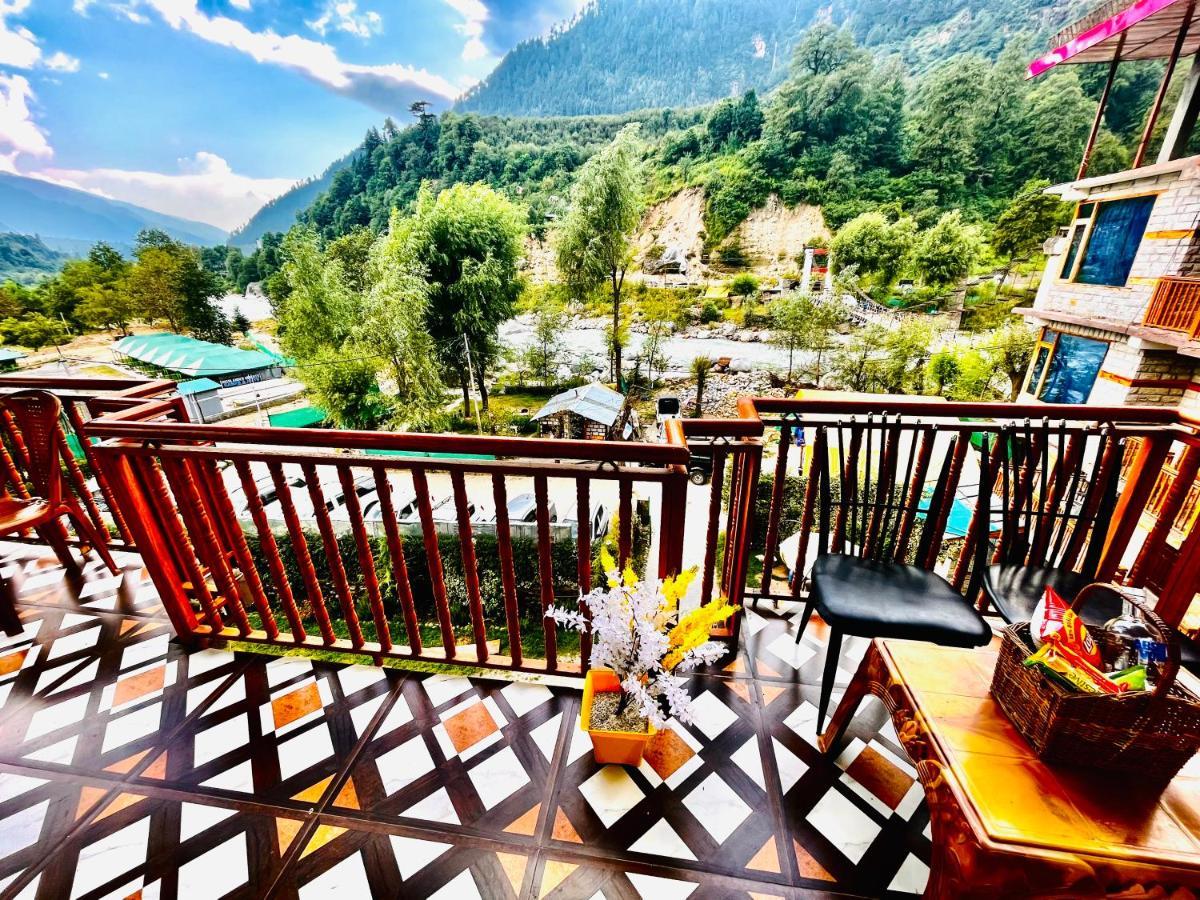 Hotel Himalayan River- Riverside Hotel Manāli Exterior foto