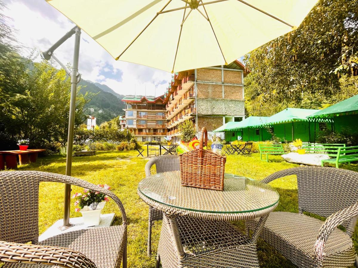 Hotel Himalayan River- Riverside Hotel Manāli Exterior foto
